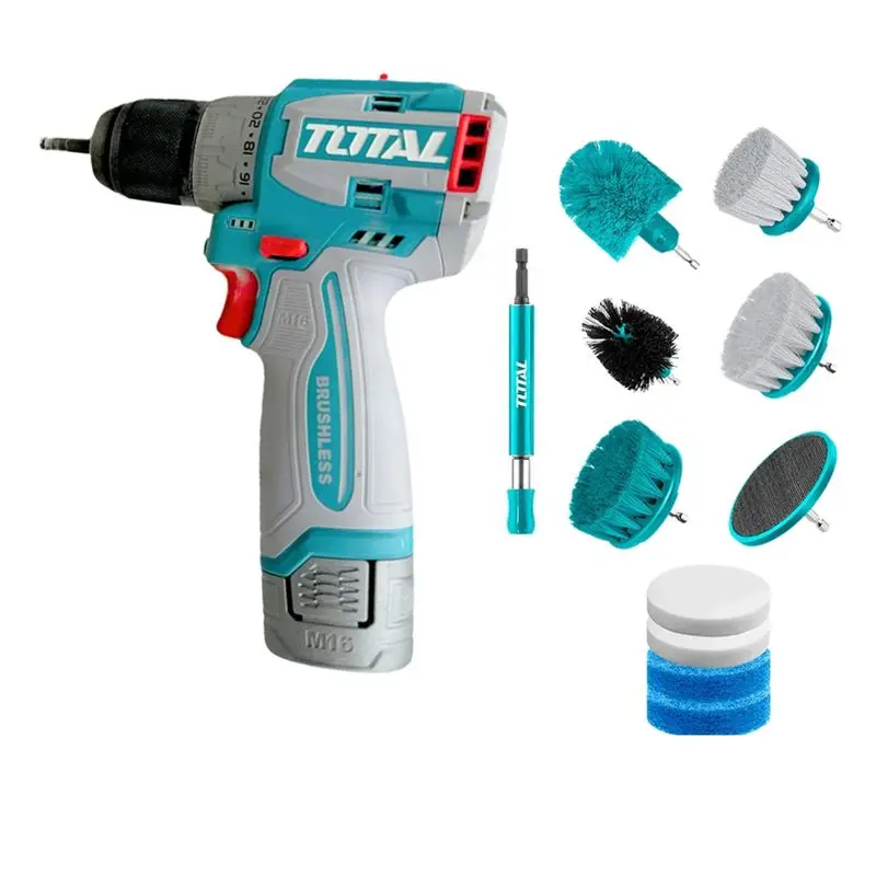 [TOSLI240786] MEGA COMBO ATORNILLADOR 16V CON KIT DE PULIDO