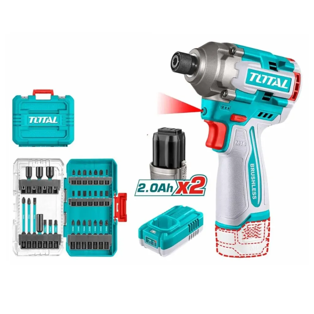 [TOSLI241083] ATORNILLADOR DE IMPACTO 16V  + PUNTERAS DE IMPACTO-TOSLI241083-TOTAL