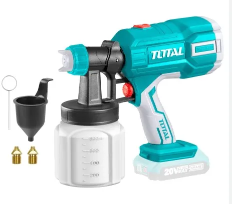 [TSGLI2004] CABEZAL DE PISTOLA PARA PINTAR 20V - VASO PLASTICO TOTAL TSGLI2004