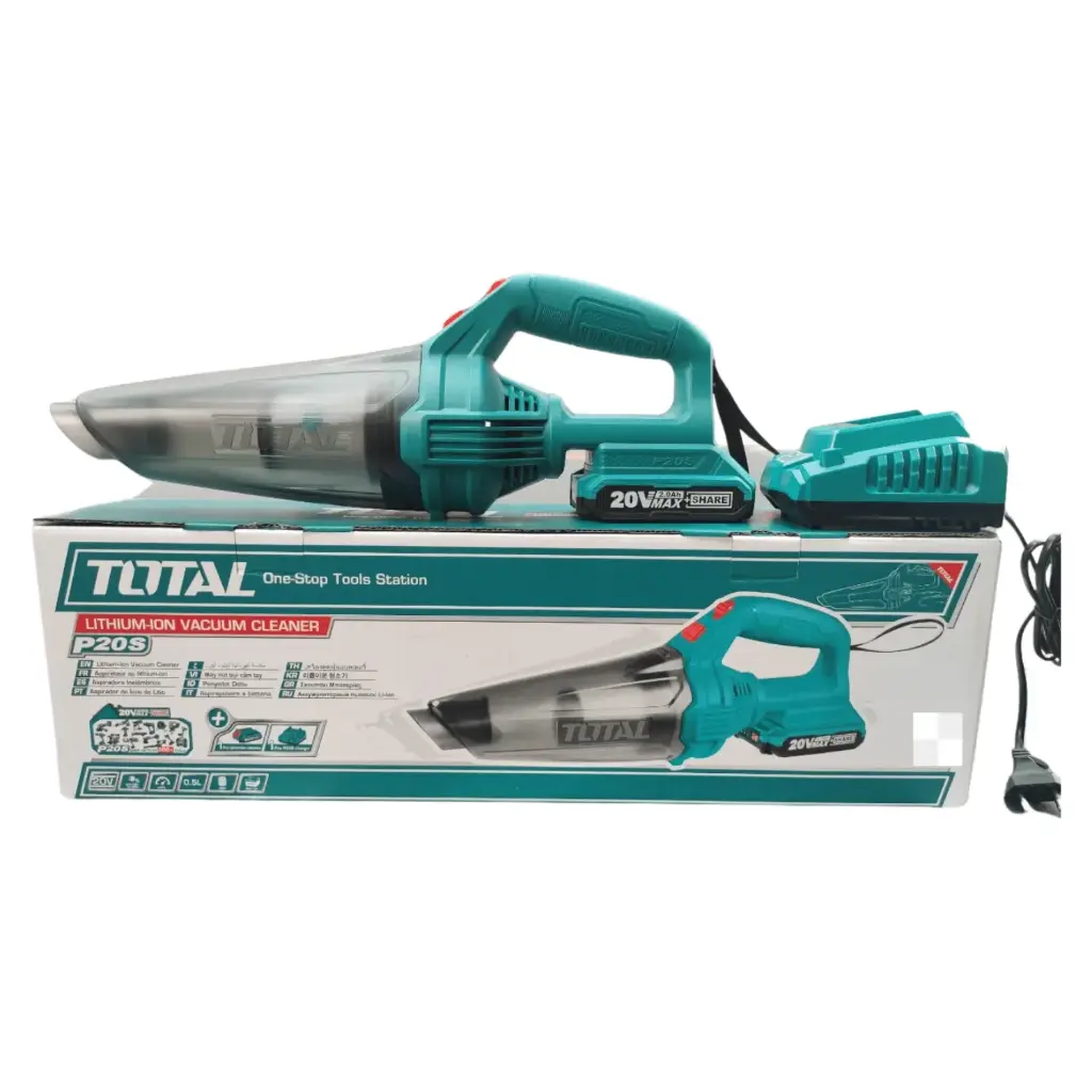 ASPIRADORA 20V, 1 BAT 2AMP Y CARGADOR-TVLI20126-TOTAL