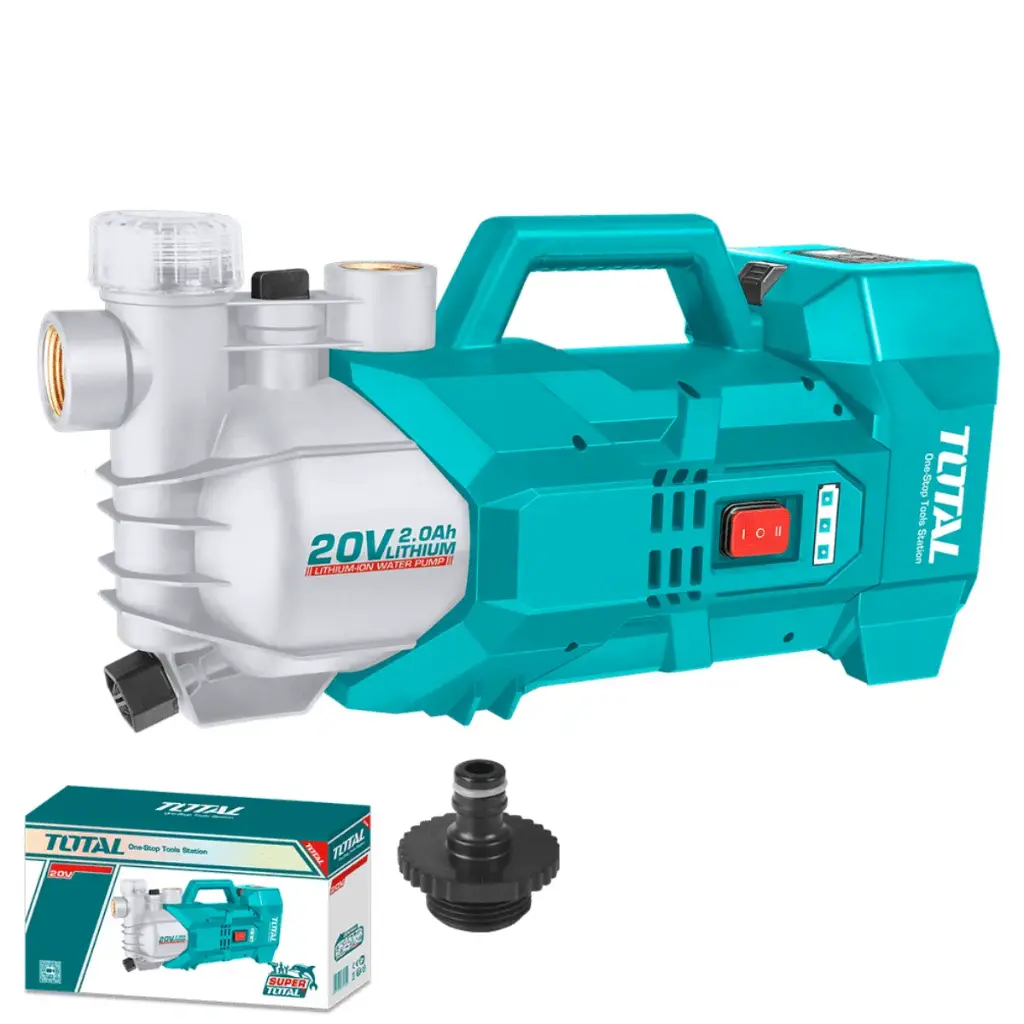 [TGWPLI201801] BOMBA DE AGUA TOTAL DE INALAMBRICA LI-ION 20V 0.2HP 47L/MIN PESADA - TGWPLI201801