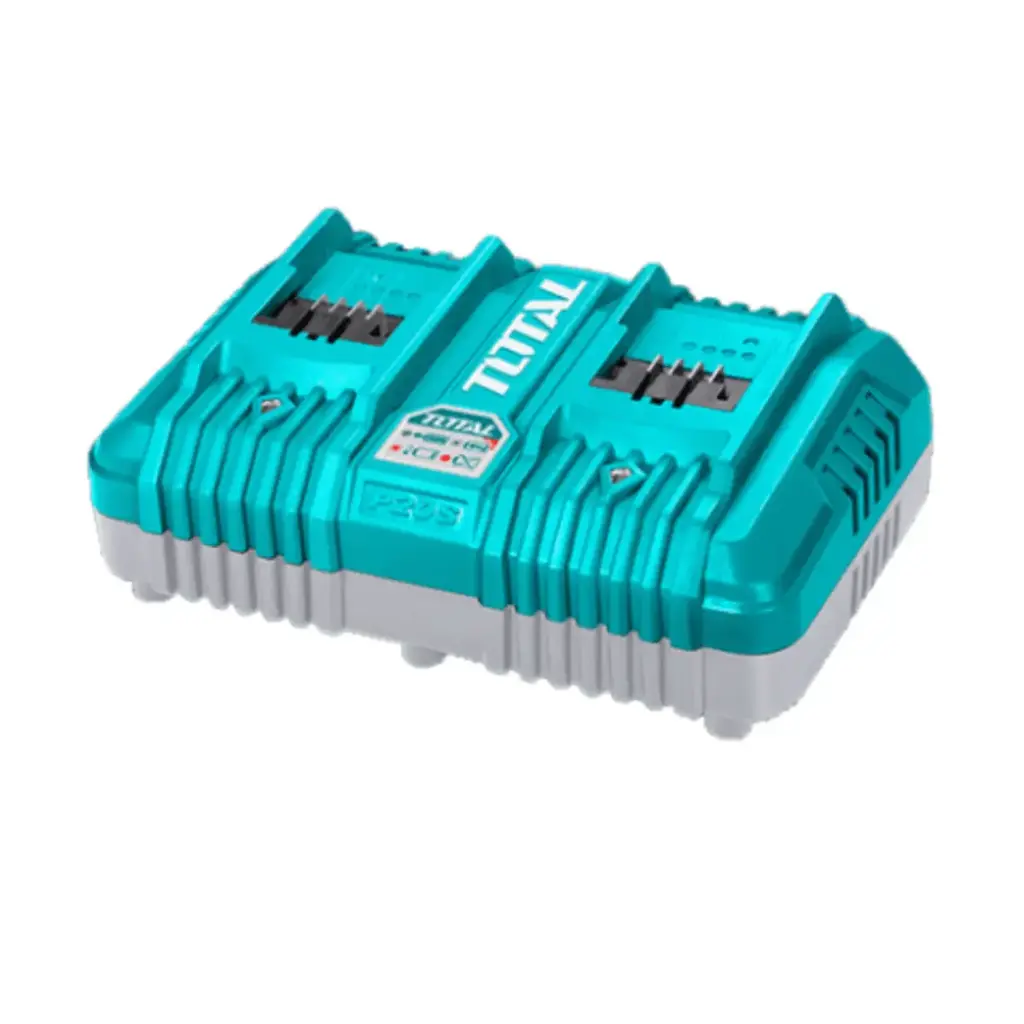 [TFBCLI20244] PACK DE 4 BATERÍAS 20V 4AMP MÁS CARGADOR DOBLE