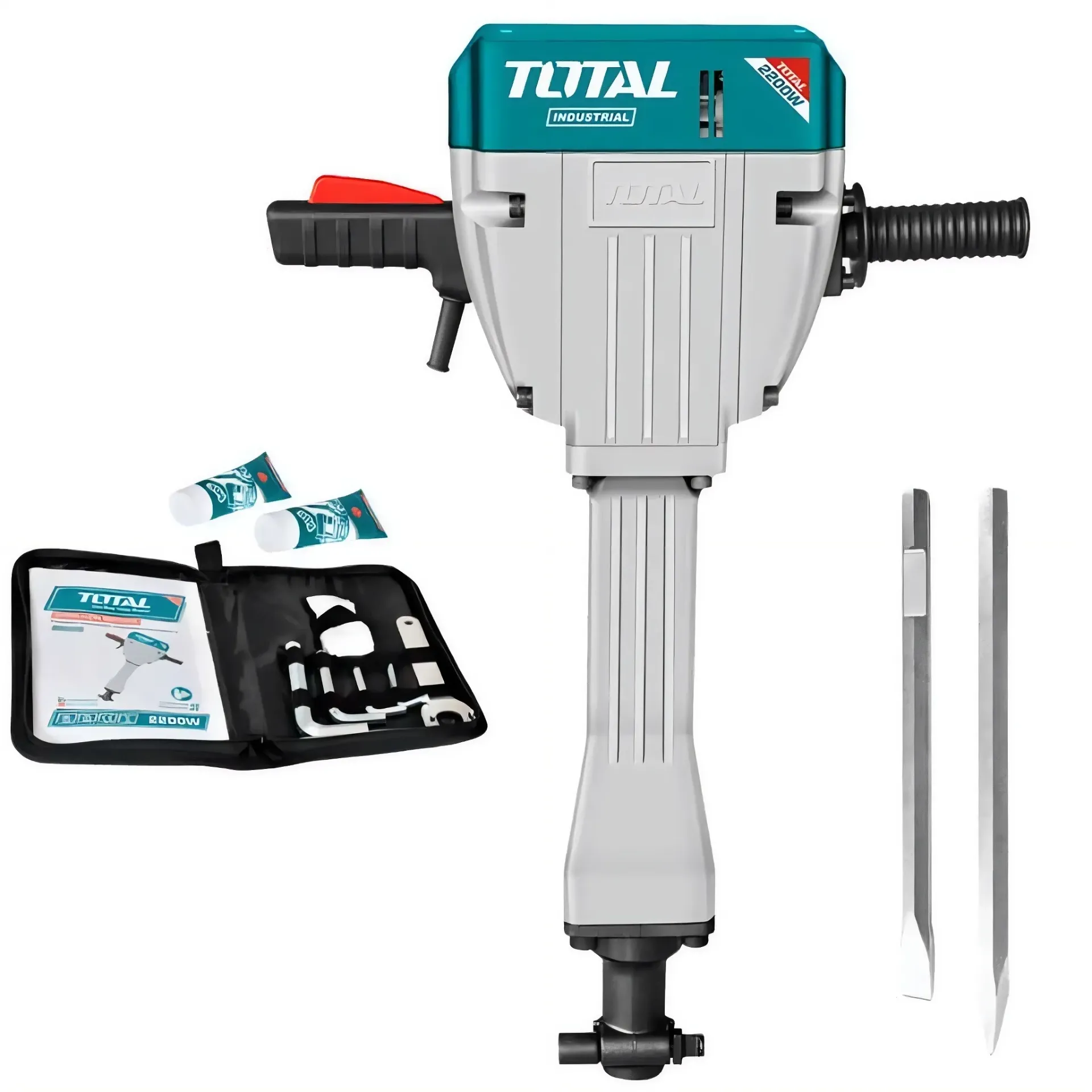 [TH220502] MARTILLO DEMOLEDOR TORO 2200W, 75J SDS HEX