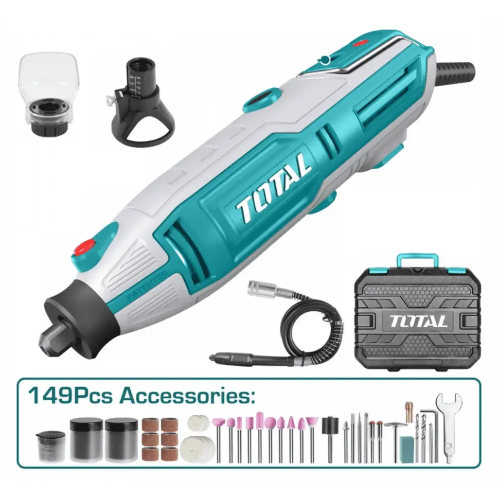 [TG2006] MINIDRILL 200W CON 149 ACCESORIOS-TG2006-TOTAL