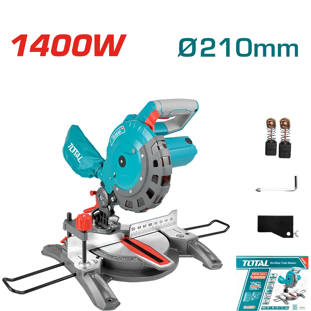INGLETADORA 210MM 1400W 8 1/4"5000RPM 210X25.4MM-TS42142107-TOTAL