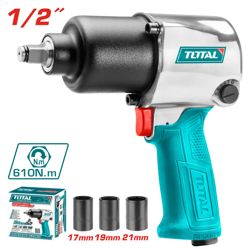 LLAVE NEUMATICA 1/2" 610NM-TAT40122-TOTAL