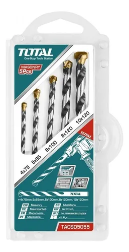 [TACSD5055] JGO X 5PCS BROCA PARA CONCRETO