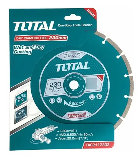 [TAC2112303] DISCO DE CONCRETO 9" TOTAL