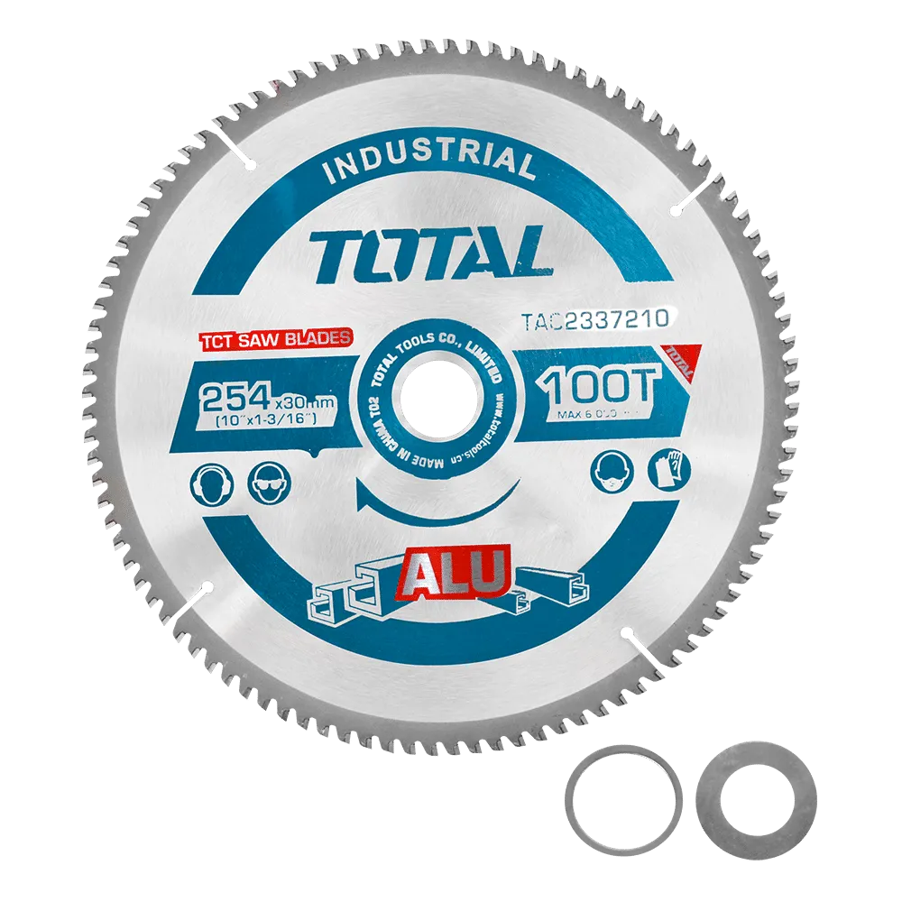 [TAC2337210] DISCO DENTADO TCT P/ALUMINIO 254MM (10”) 100T-TAC2337210-TOTAL