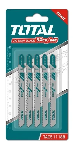 JGO X5PCS HOJA PARA SIERRA CALADORA PARA METAL
