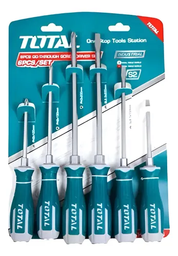 [TKSDS0626] JGO X6PCS DESARMADOR S2