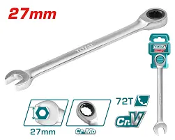 [TCSPAR271] LLAVE CON RACHET 27MM
