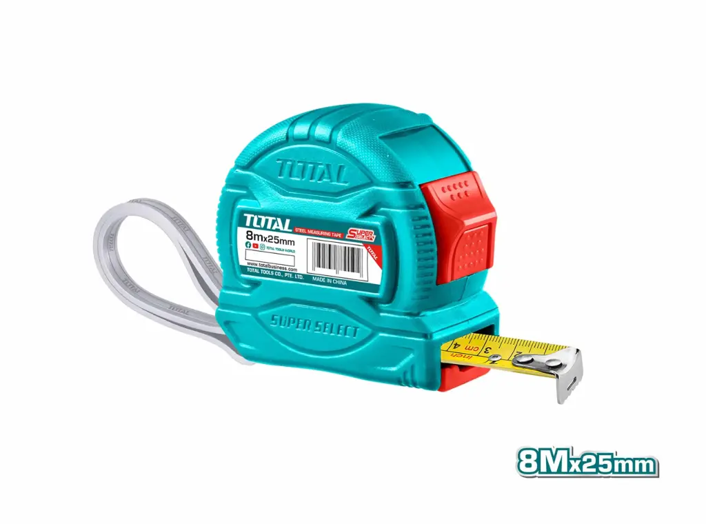[TMT126281] WINCHA FLEXO 8MX25MM SELF LOCK
