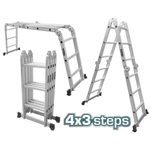 [THLAD04431] ESCALERA MULTIFUNCIONAL 4X3 PASOS