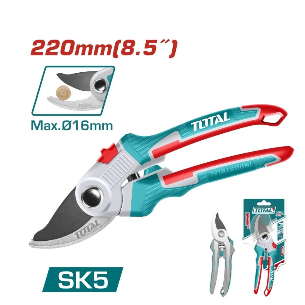 [THT0601] TIJERA PARA PODAR ECONOMICA 8.5" 220MM CORTE MAX:16MM-THT0601-TOTAL