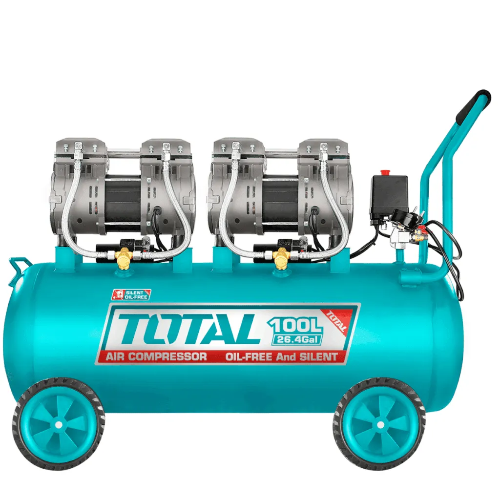 COMPRESORA DE AIRE 100L 3,2HP(2x1200W) 75DB-TCS2241008-5-TOTAL