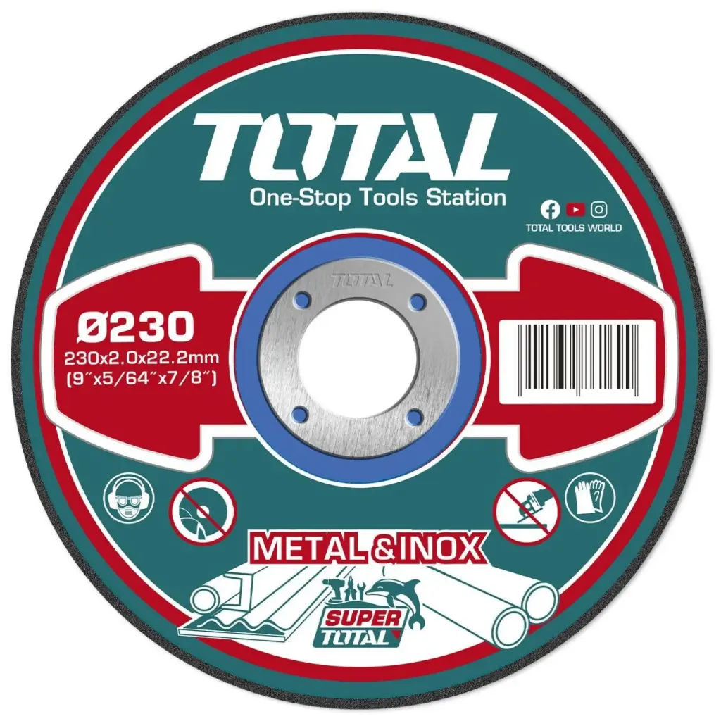 [TAC2202301] DISCO PARA METAL 9 " TOTAL
