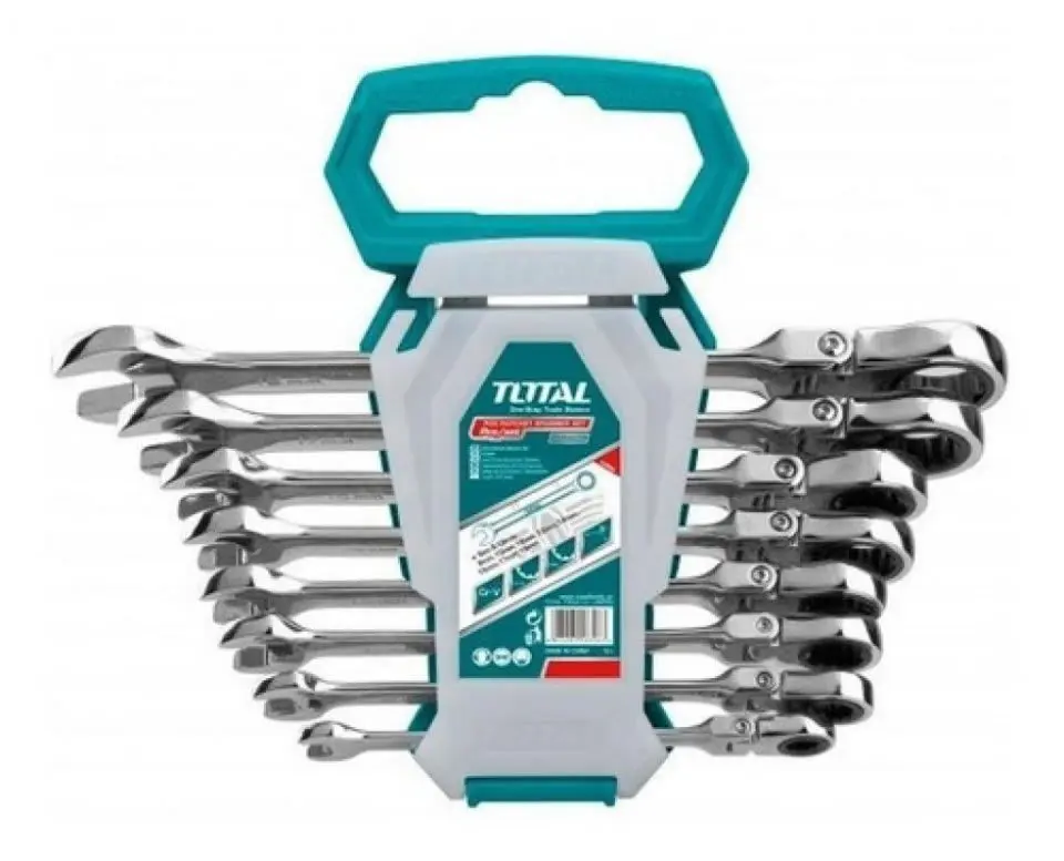 [THT102RK086] JGO X 8PCS LLAVE PUNTA CORONA CON CHICHARRA