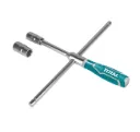 LLAVE EN CRUZ 16” CON MANGO 4 SOCKETS 1/2” 17/19/21/23MM CRV INDUSTRIAL-THTRCW40231-TOTAL