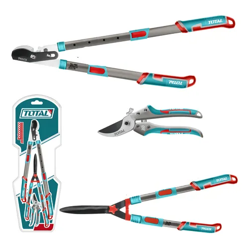 PACK DE TIJERAS DE JARDIN 3PCS INDUSTRIAL