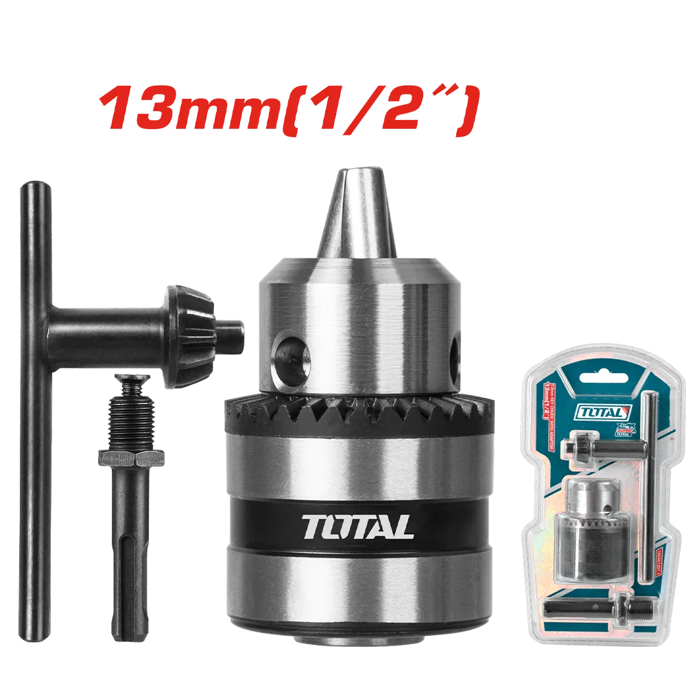 CHUCK O PORTABROCAS DE IMPACTO 1.5-13MM 1/2” 20UNF-TAC451301.1-TOTAL