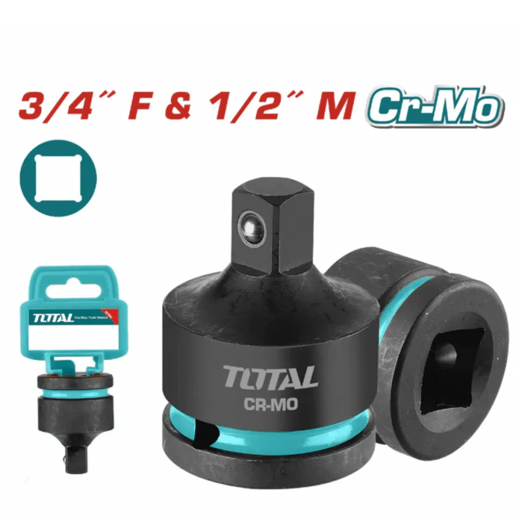 ADAPTADOR  DE DADO DE IMPACTO 3/4 A 1/2"-THIAD3412-TOTAL