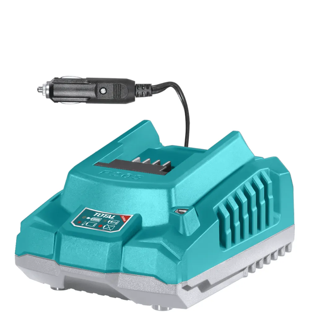 CARGADOR DE BATERIA 20V 2AH PARA CIGARRERA-TFCLI2012-TOTAL