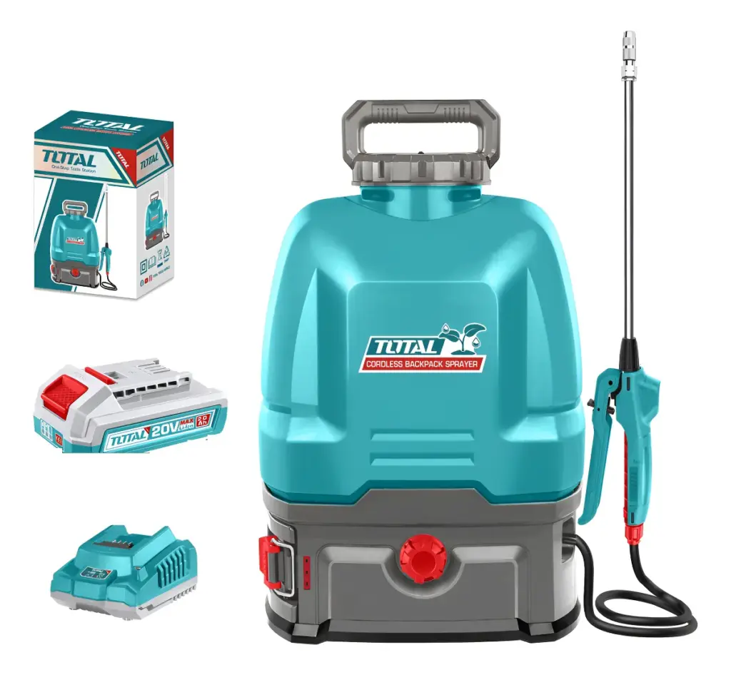 [TSPLI20162] MOCHILA ROCIADORA 20V 16L 5BAR 1.35L/MIN 1X2.0AH-TSPLI20162-TOTAL