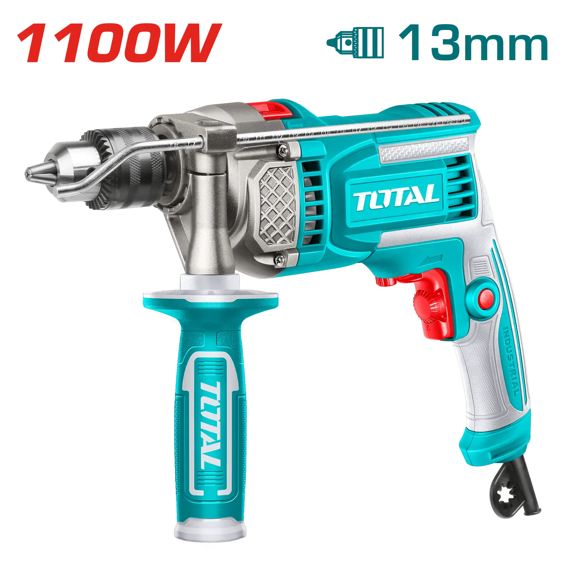 [TG1111366] TALADRO DE 1100W 13MM 0-3000RPM-TG1111366-TOTAL